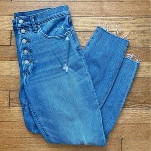 Lucky Brand High Rise Cropped Bridgette Jeans size 10/30